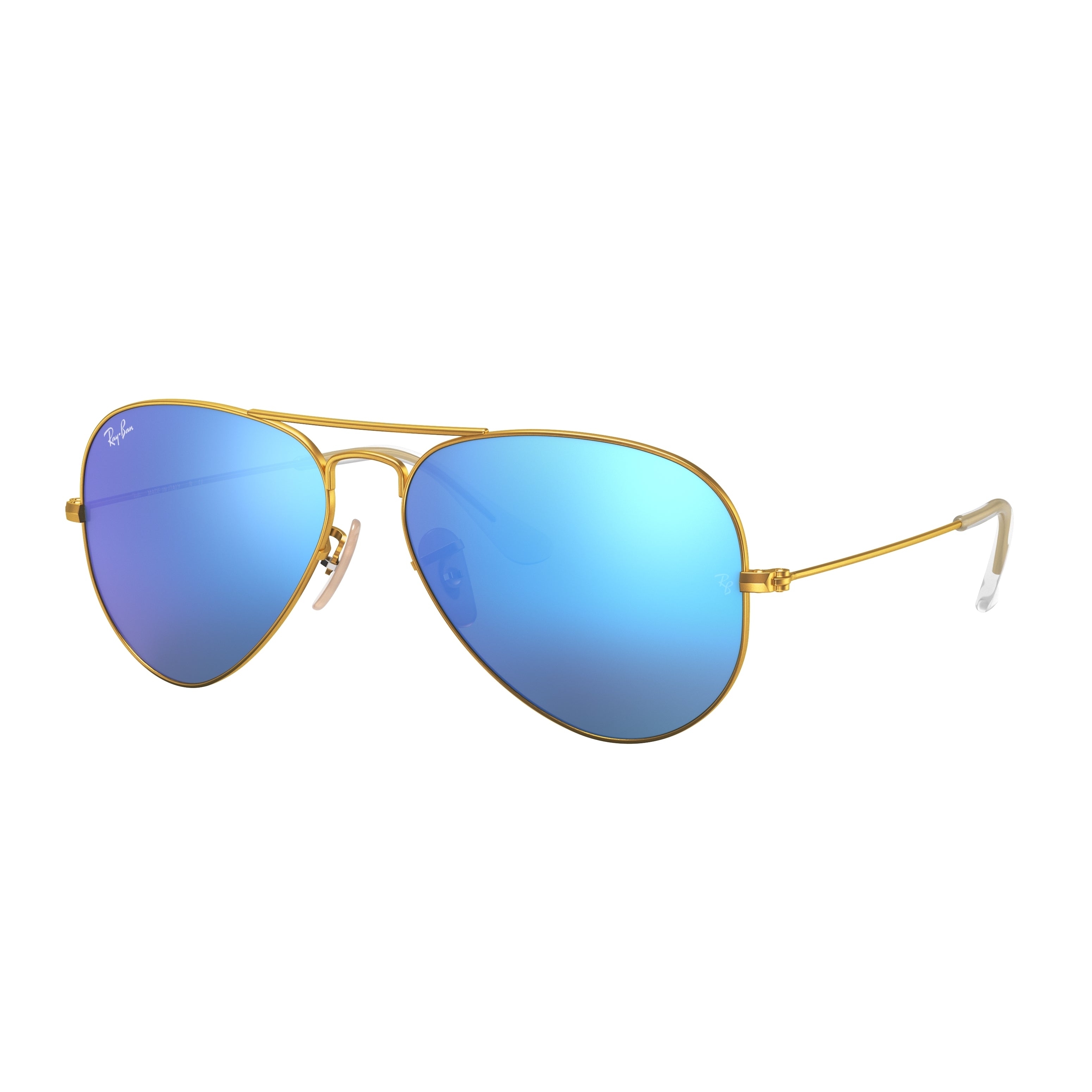 Ray-Ban Ray-Ban Aviator Flash Lenses Blue Flash Pilot Unisex Sunglasses RB3025 112/17 62