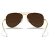 Ray-Ban Ray-Ban Aviator Flash Lenses Green Flash Flash Aviator/Pilot Men's Sunglasses RB3025 112/19 58