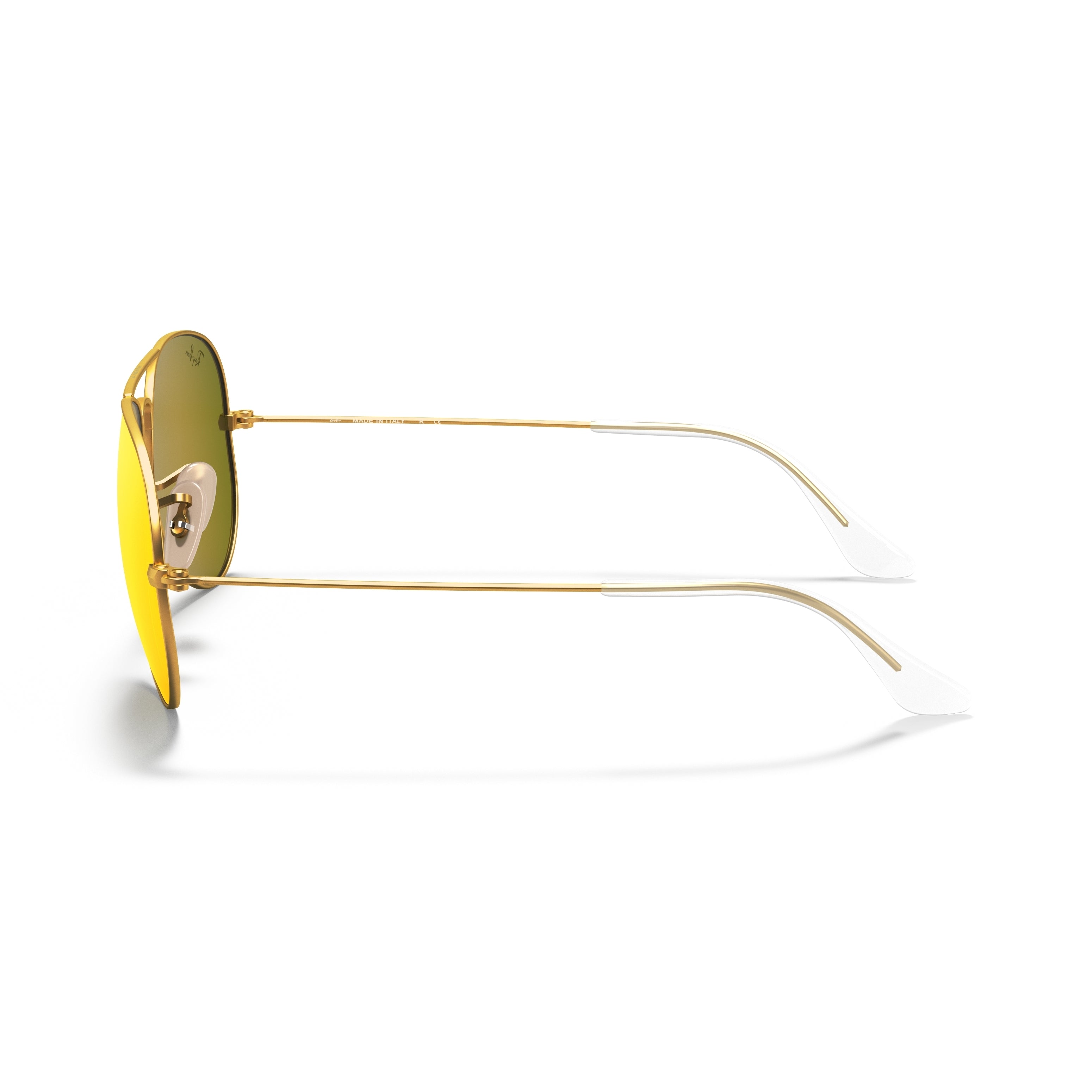 Ray-Ban Ray-Ban Aviator Flash Lenses Orange Flash Pilot Unisex Sunglasses RB3025 112/69 55