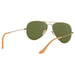 Ray-Ban Ray-Ban Aviator Flash Lenses Purple Mirror Mirrored Aviator/Pilot Men's Sunglasses RB3025 167/1M 58