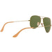 Ray-Ban Ray-Ban Aviator Flash Lenses Purple Mirror Mirrored Aviator/Pilot Men's Sunglasses RB3025 167/1M 58