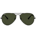 Ray-Ban Aviator Green Classic G-15 Classic Aviator/Pilot Men's Sunglasses RB3025 L2823 58