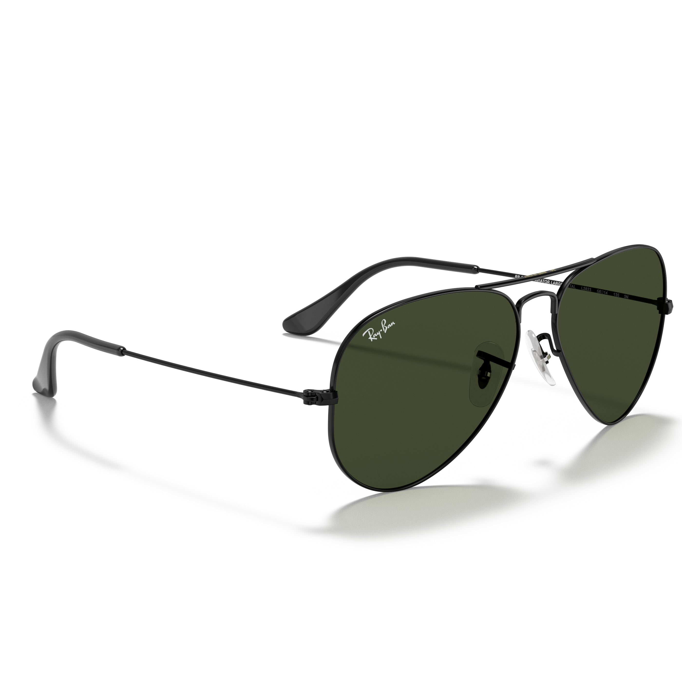 Ray-Ban Ray-Ban Aviator Green Classic G-15 Classic Aviator/Pilot Men's Sunglasses RB3025 L2823 58