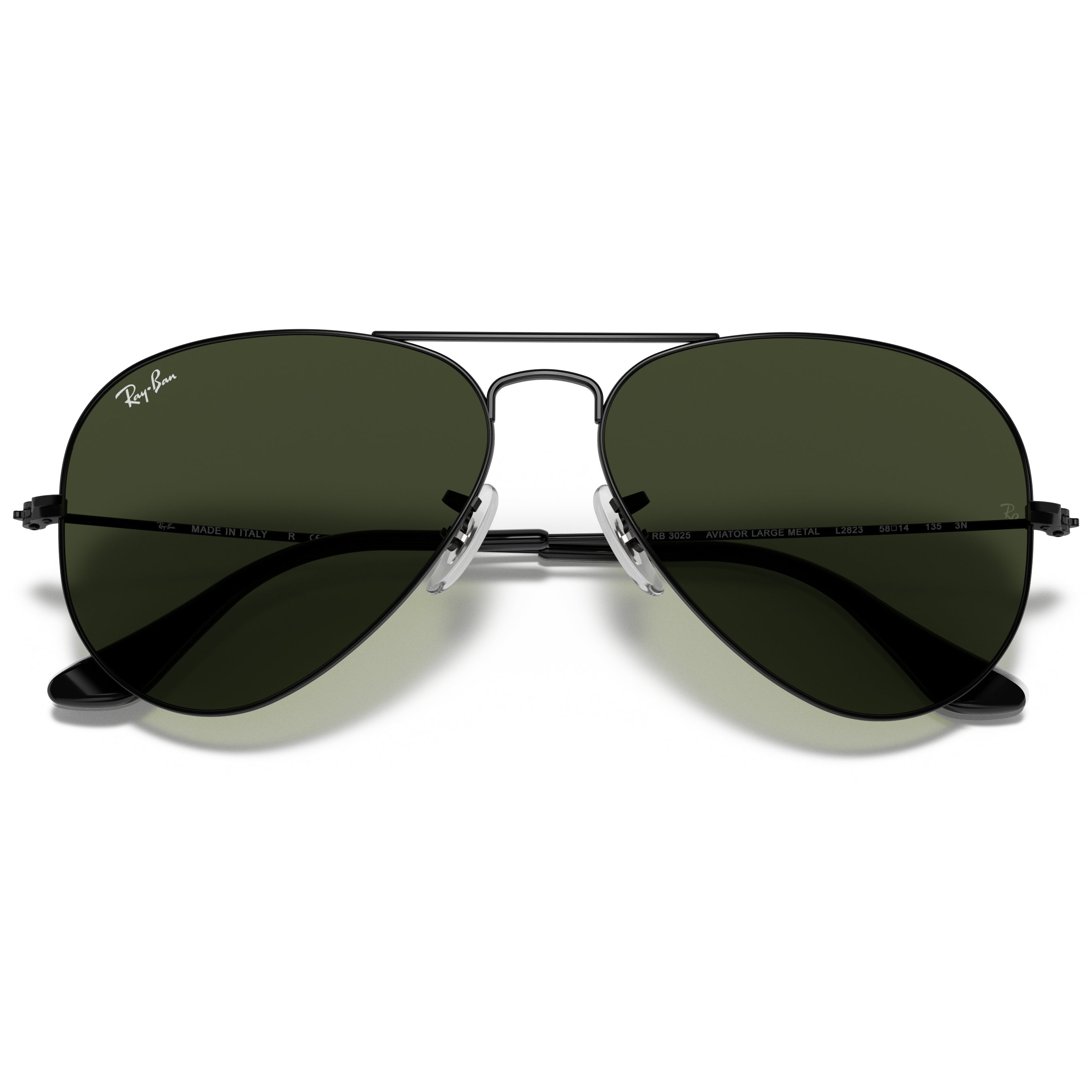 Ray-Ban Ray-Ban Aviator Green Classic G-15 Classic Aviator/Pilot Men's Sunglasses RB3025 L2823 58