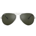 Ray-Ban Aviator Silver Mirror Mirrored Aviator/Pilot Men's Sunglasses RB3025 W3277 58