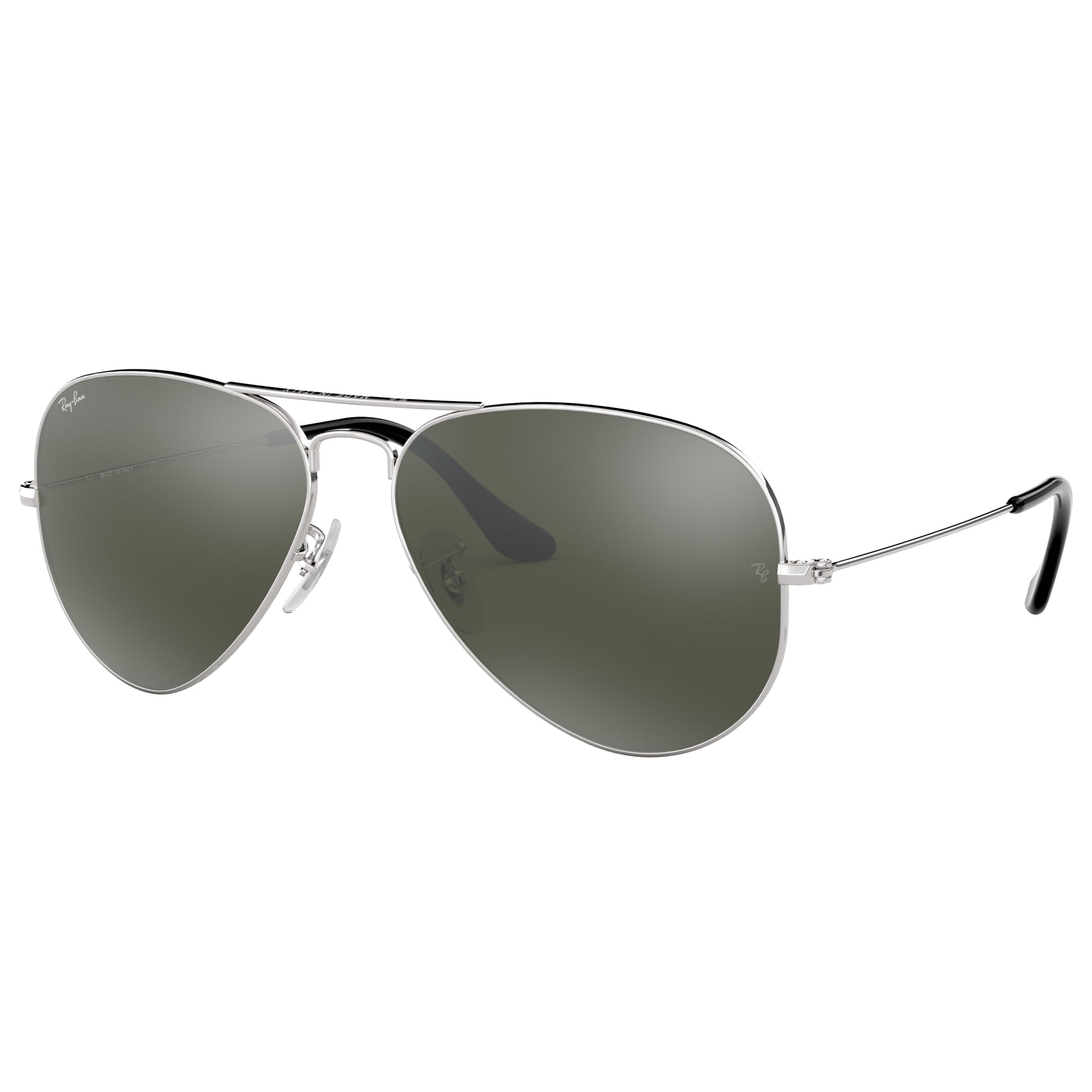 Ray-Ban Ray-Ban Aviator Silver Mirror Mirrored Aviator/Pilot Men's Sunglasses RB3025 W3277 58