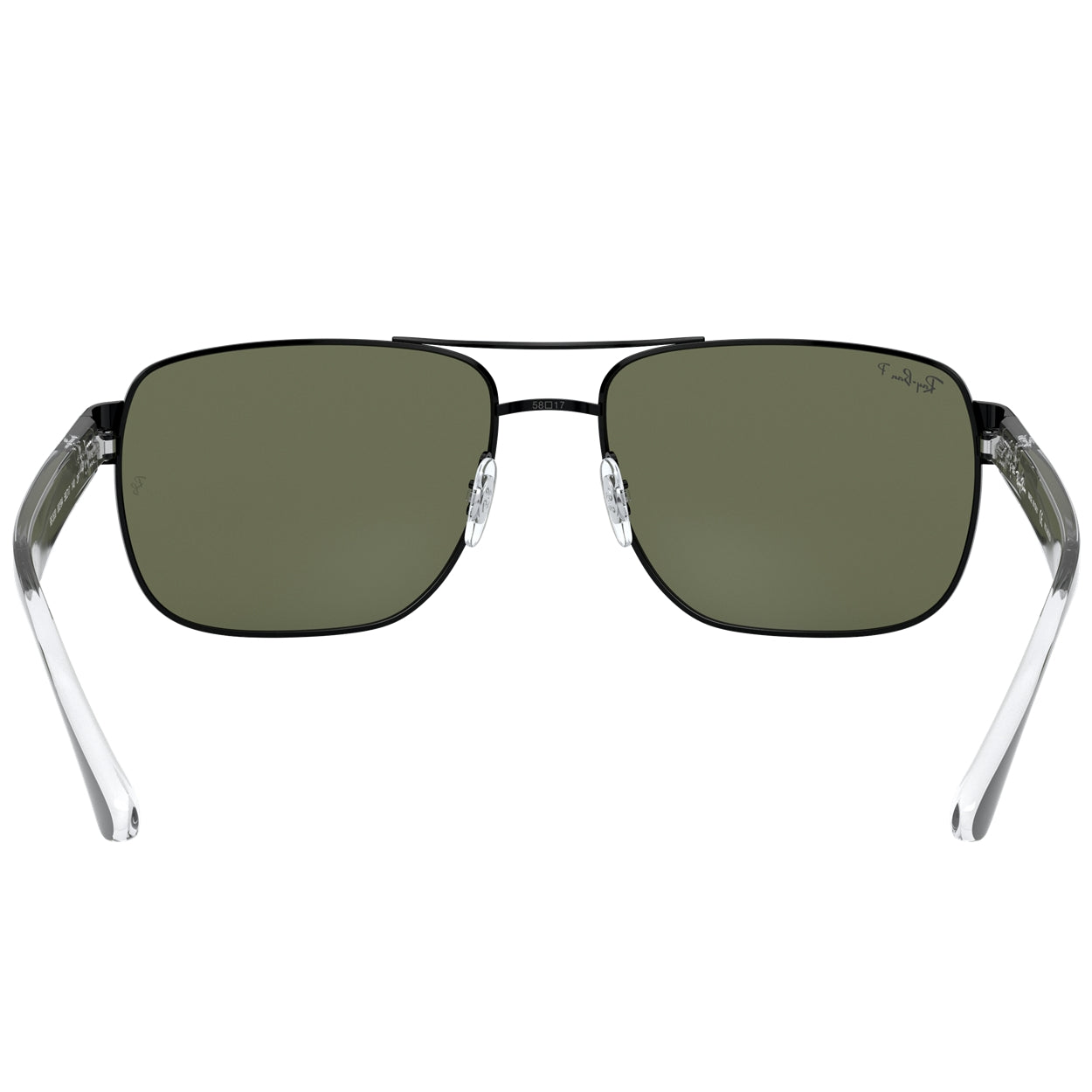 Ray-Ban Ray-Ban Rb3530 Polarized Green Classic G-15 Polarized Square Men's Sunglasses RB3530 002/9A 58