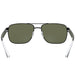 Ray-Ban Ray-Ban Rb3530 Polarized Green Classic G-15 Polarized Square Men's Sunglasses RB3530 002/9A 58