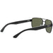 Ray-Ban Ray-Ban Rb3530 Polarized Green Classic G-15 Polarized Square Men's Sunglasses RB3530 002/9A 58