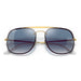 Ray-Ban Ray-Ban Blaze General Blue Gradient Mirror Square Unisex Sunglasses RB3583N 001/X0 58