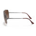Ray-Ban Ray-Ban Wings II Brown Gradient Square Unisex Sunglasses RB3697 004/13 35