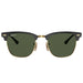 Ray-Ban Clubmaster Metal Green Classic G-15 Square Unisex Sunglasses RB3716 187/58 51