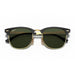 Ray-Ban Ray-Ban Clubmaster Metal Green Classic G-15 Square Unisex Sunglasses RB3716 187/58 51