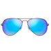 Ray-Ban Chromance Blue Mirror Chromance Pilot Men's Sunglasses RB8317CH 029/A1 58