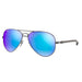 Ray-Ban Ray-Ban Chromance Blue Mirror Chromance Pilot Men's Sunglasses RB8317CH 029/A1 58