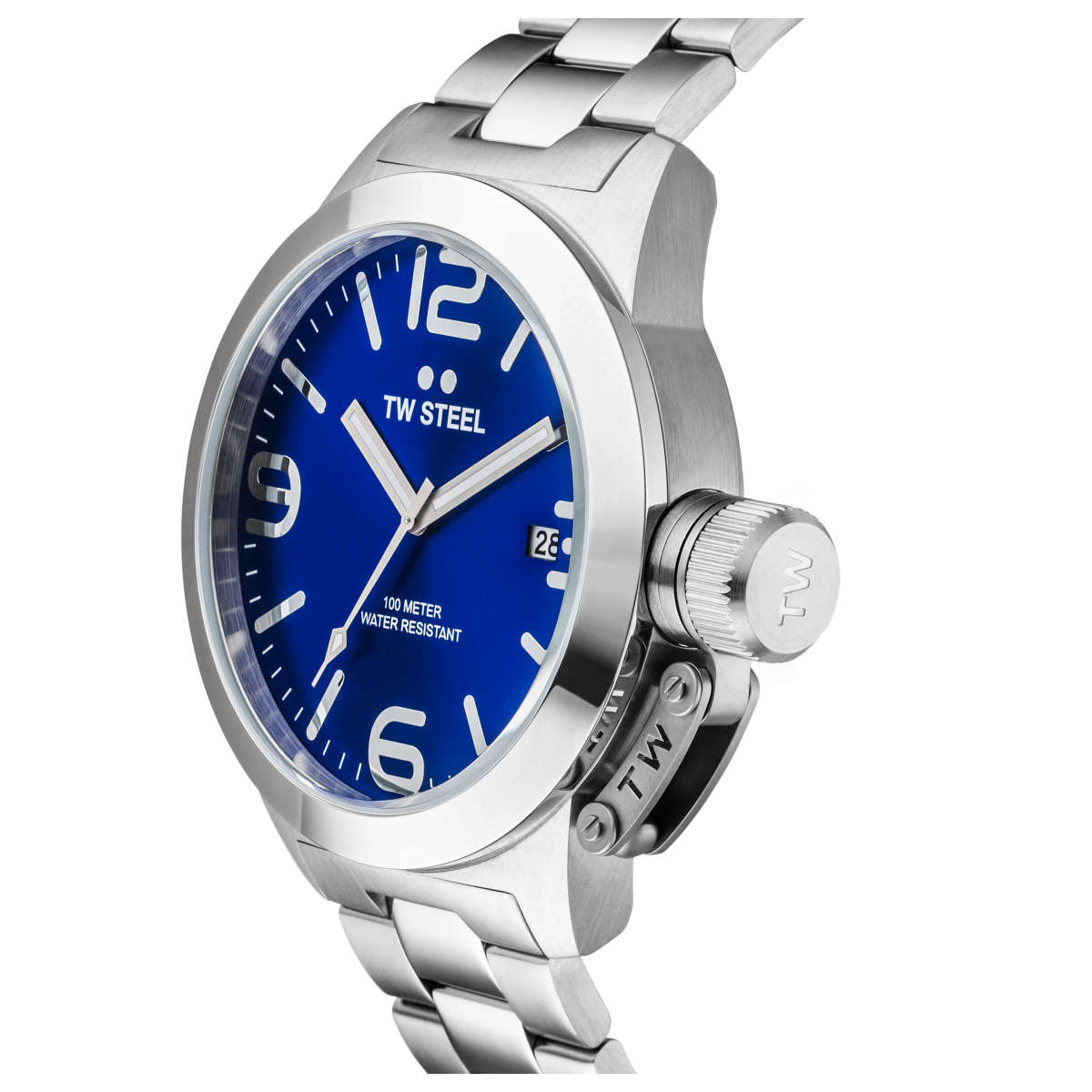 TW Steel TW Steel Canteen Quartz Blue Sunray Dial Men's Watch TWS-CB11