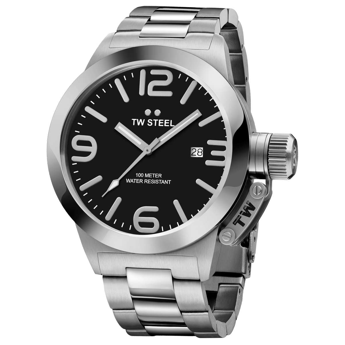 TW Steel Canteen Quartz Black Dial Men's Watch TWS-CB1
