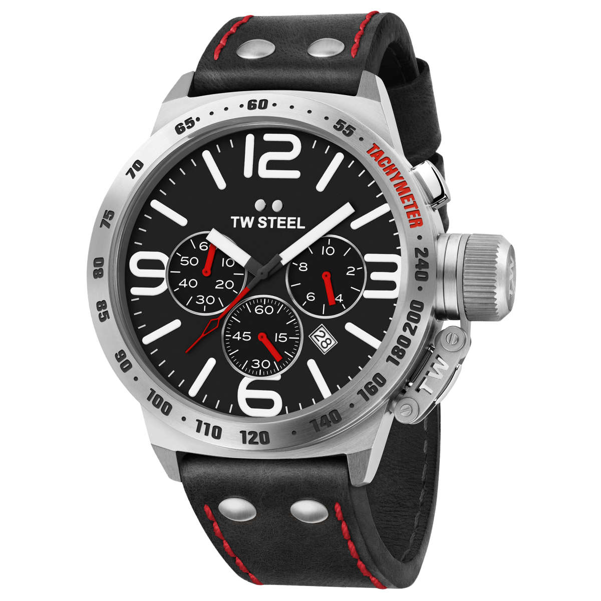 TW Steel Canteen Quartz Black Dial Men's Watch TWS-CS10