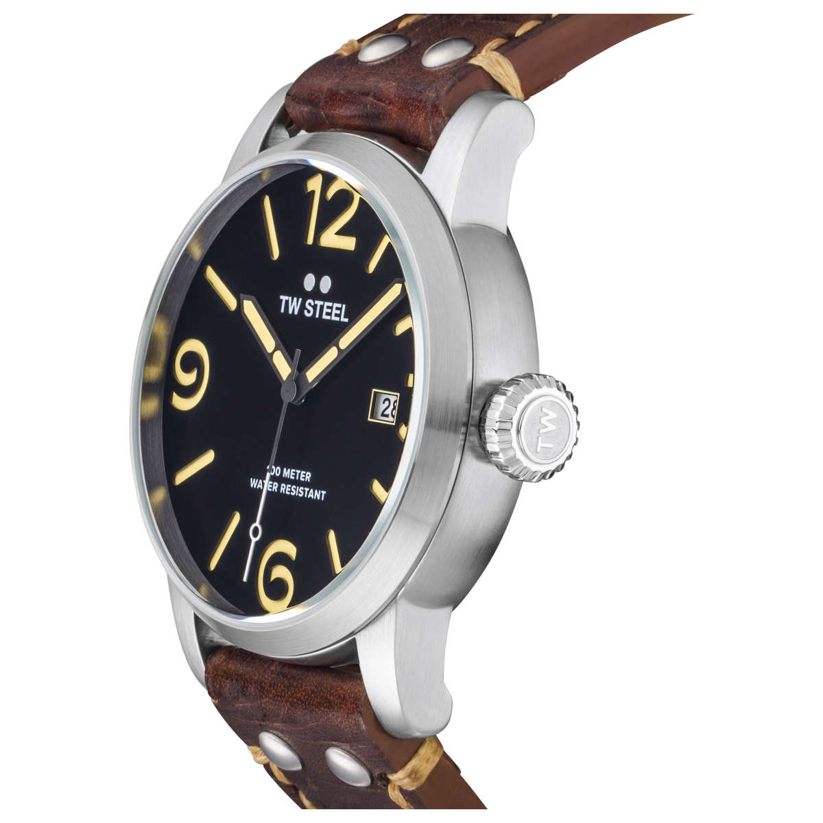 TW Steel TW Steel Maverick Quartz Black Dial Men's Watch TWS-MS1