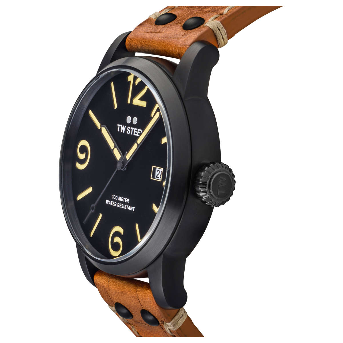 TW Steel TW Steel Maverick Quartz Black Dial Men's Watch TWS-MS32