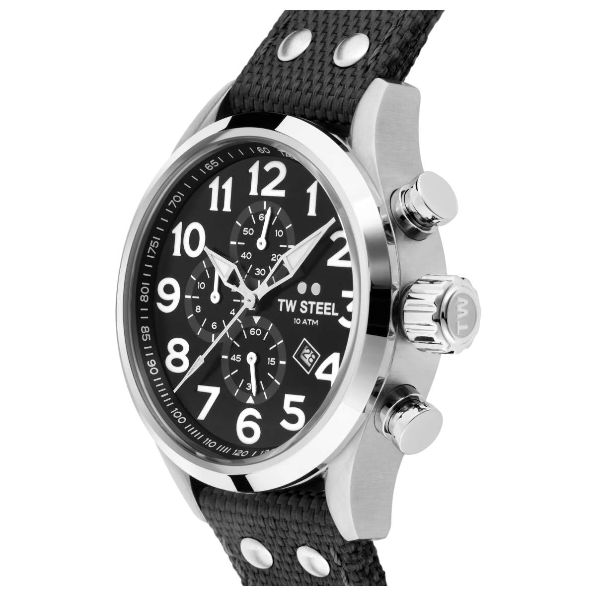 TW Steel TW Steel Volante Quartz Black Dial Men's Watch TWS-VS3