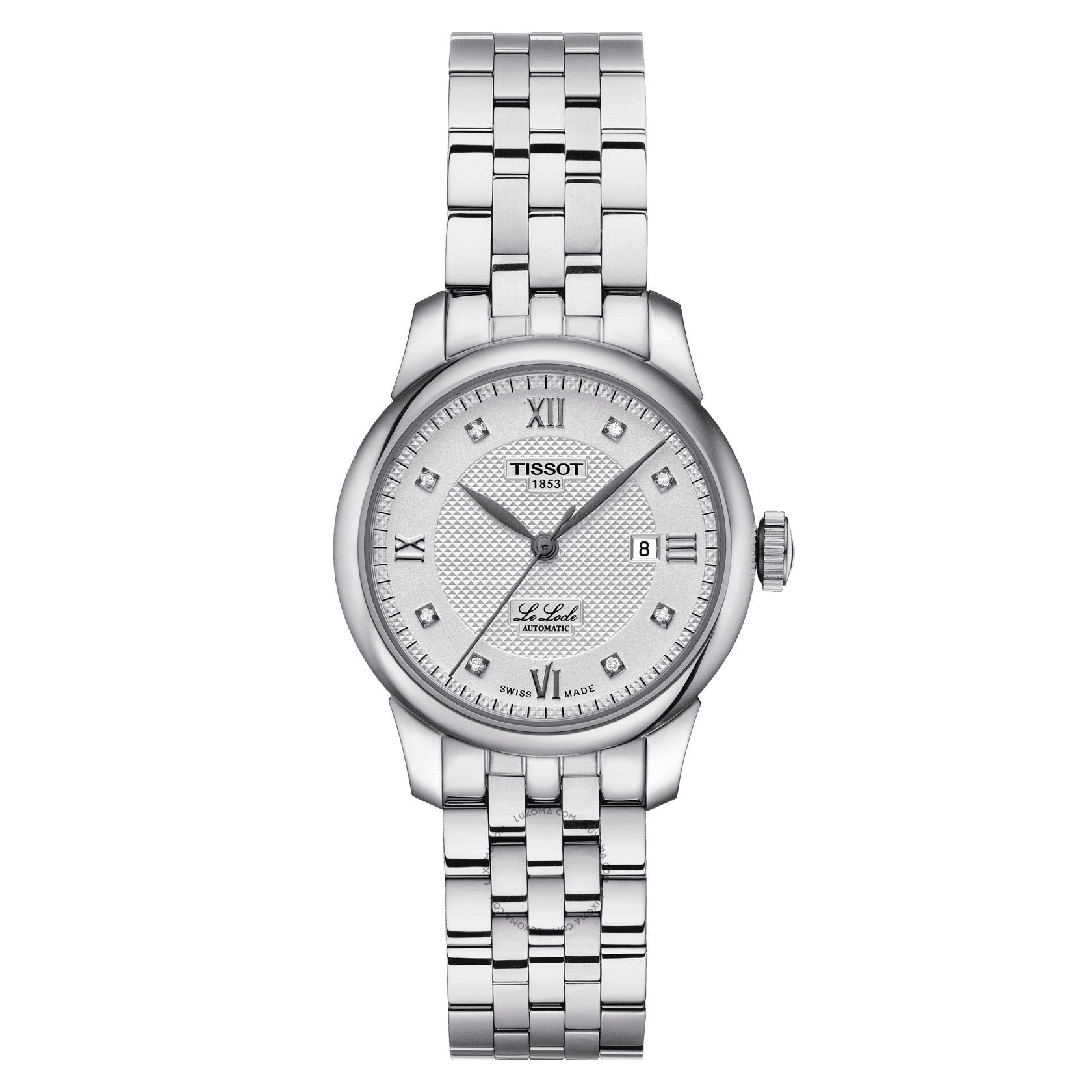 Tissot T-Classic Automatic Silver Dial Ladies Watch T006.207.11.036.00
