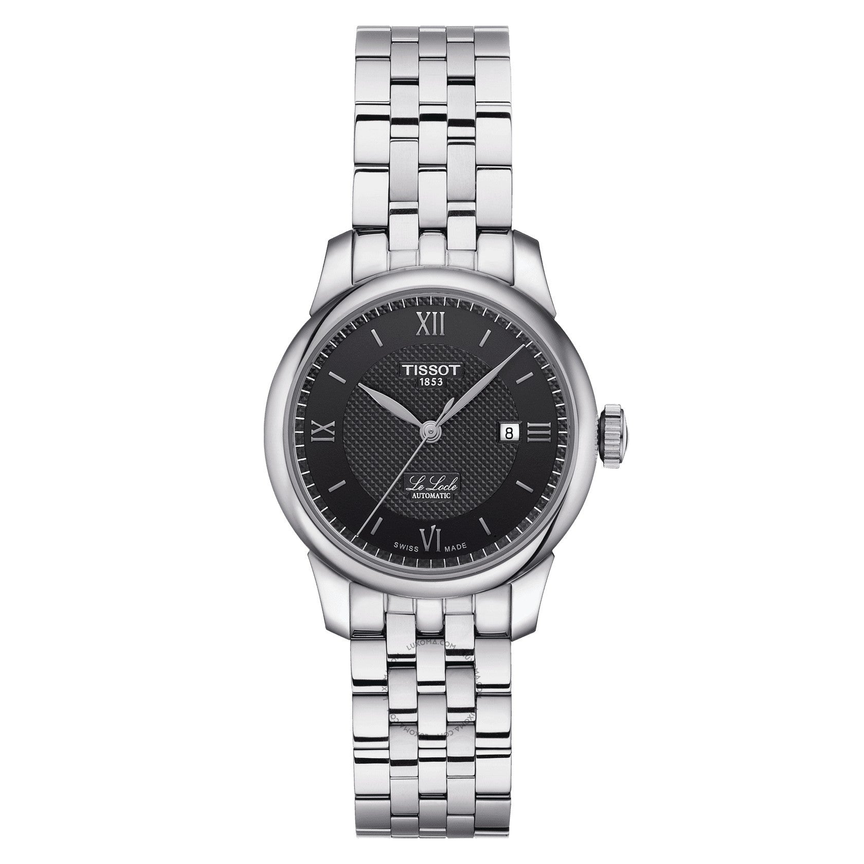 Tissot Le Locle Automatic Black Dial Ladies Watch T006.207.11.058.00