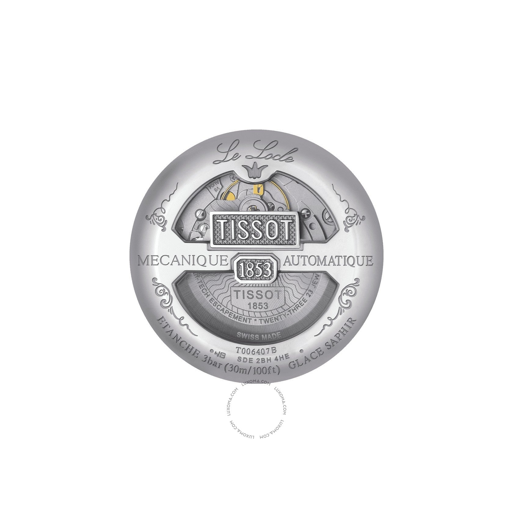 Tissot Tissot T-Classic Automatic Silver Dial Men's Watch T006.407.22.033.00