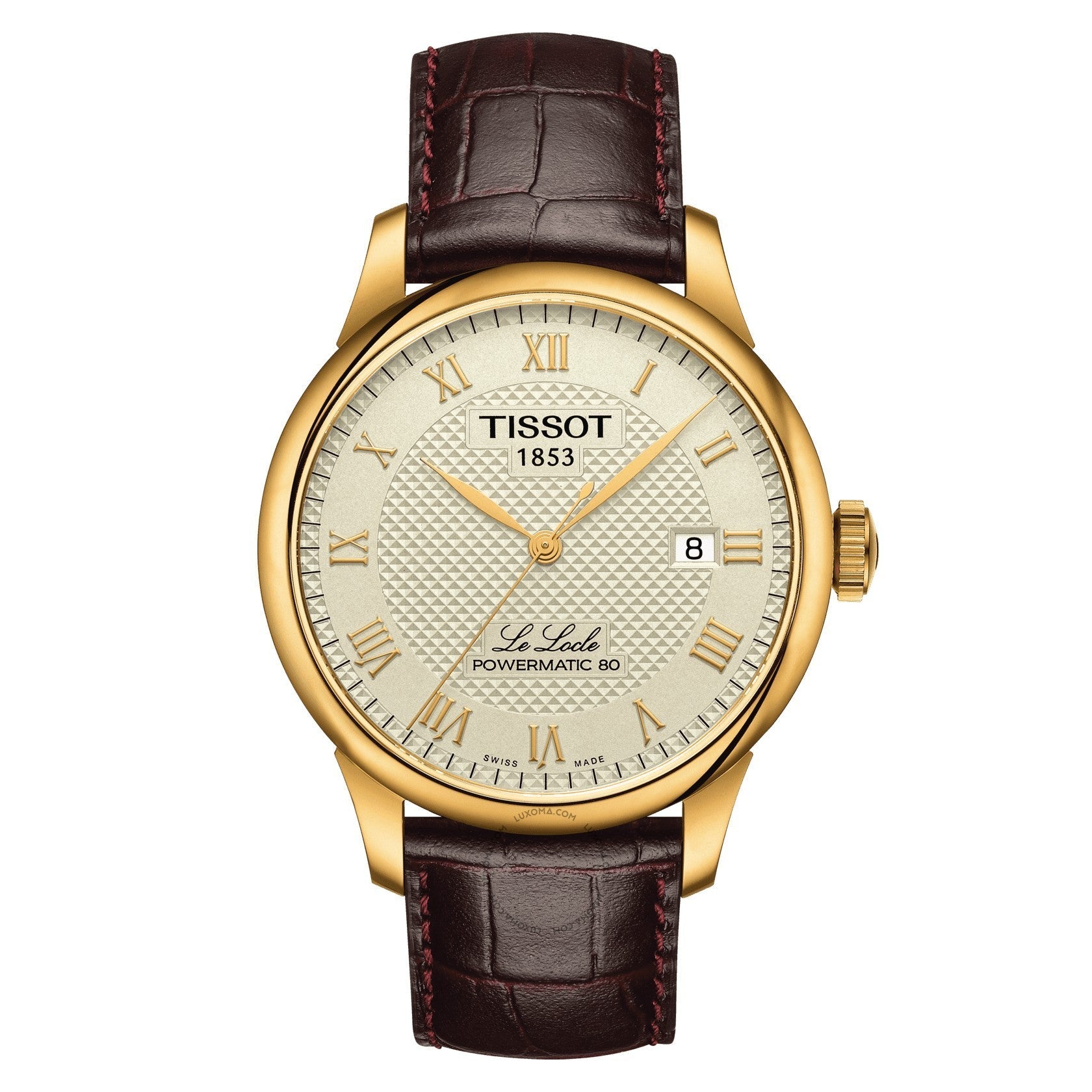 Tissot Le Locle Automatic Ivory Dial Men's Watch T006.407.36.263.00