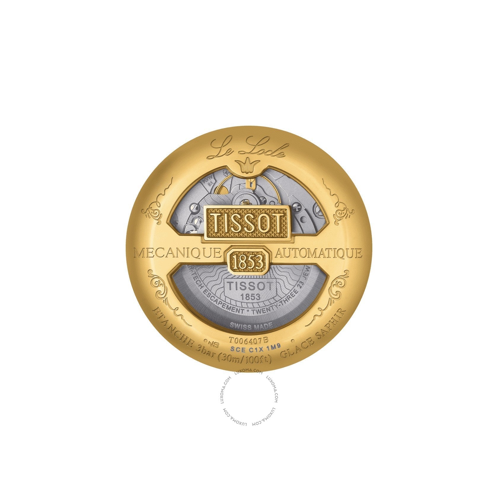 Tissot Tissot Le Locle Automatic Ivory Dial Men's Watch T006.407.36.263.00
