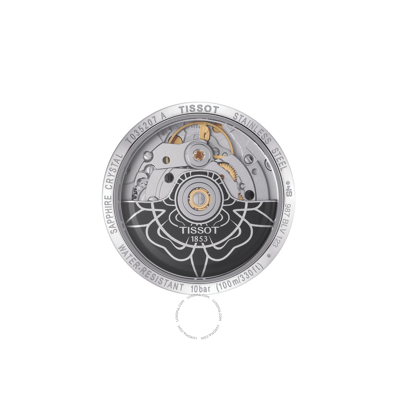 Tissot Tissot Couturier Powermatic 80 Automatic Silver Dial Ladies Watch T035.207.11.031.00