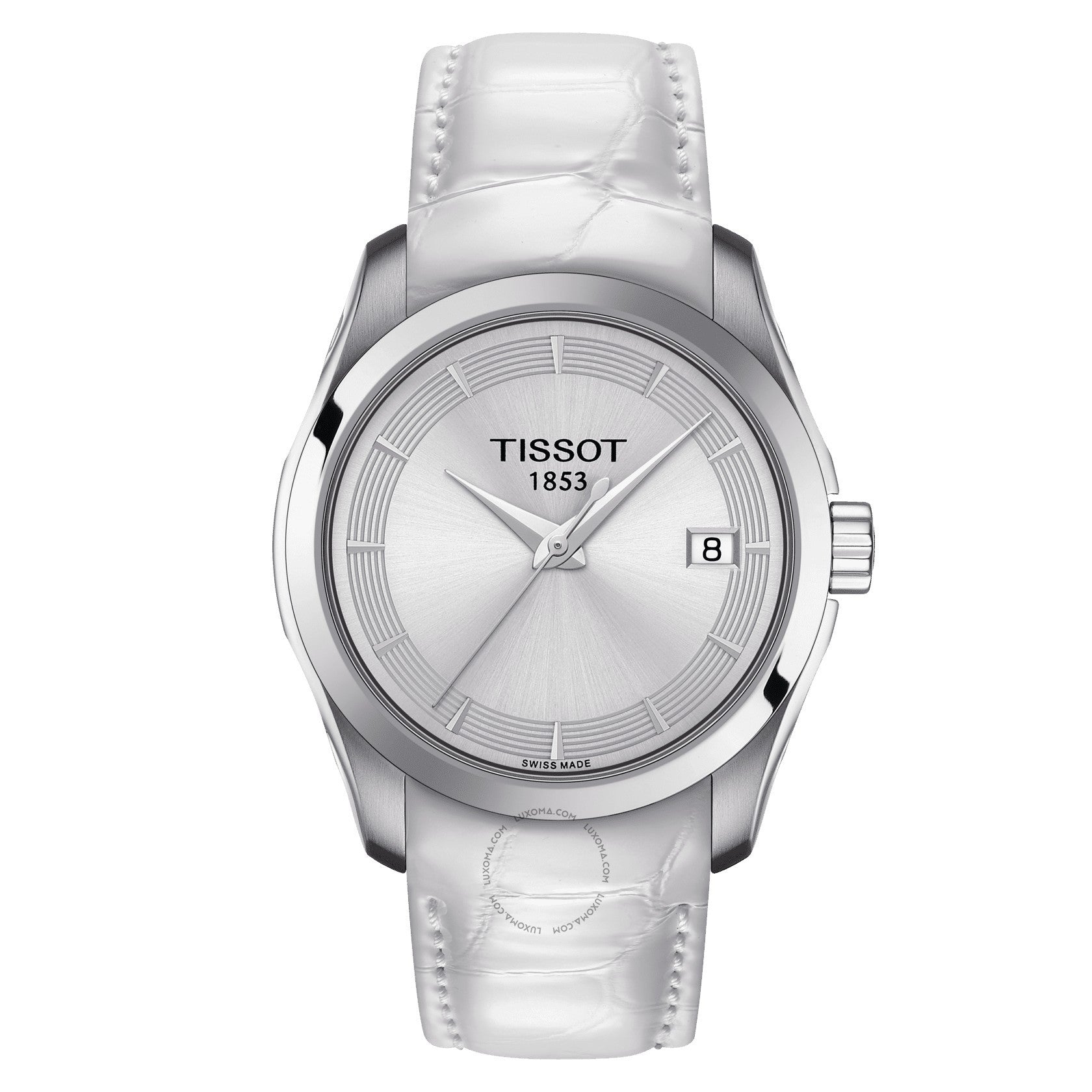 Tissot Couturier Quartz Silver Dial Ladies Watch T035.210.16.031.00