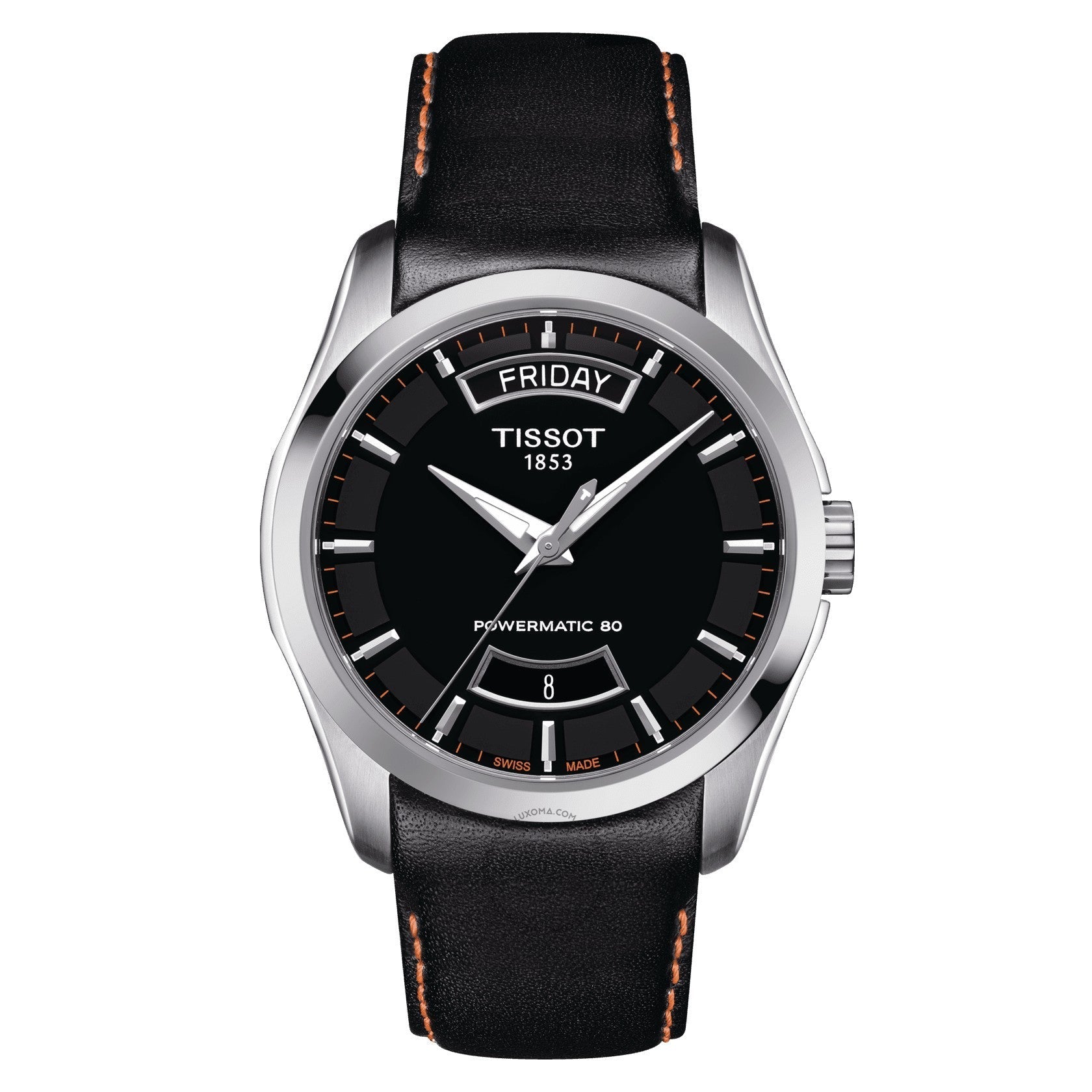 Tissot Couturier Automatic Black Dial Men's Watch T035.407.16.051.03