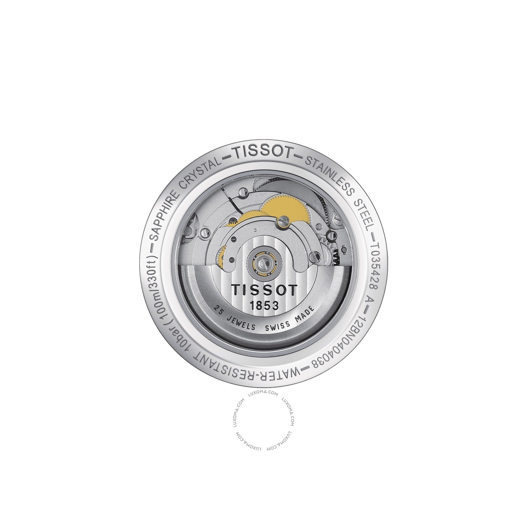 Tissot Tissot Couturier Automatic White Dial Men's Watch T035.428.11.031.00