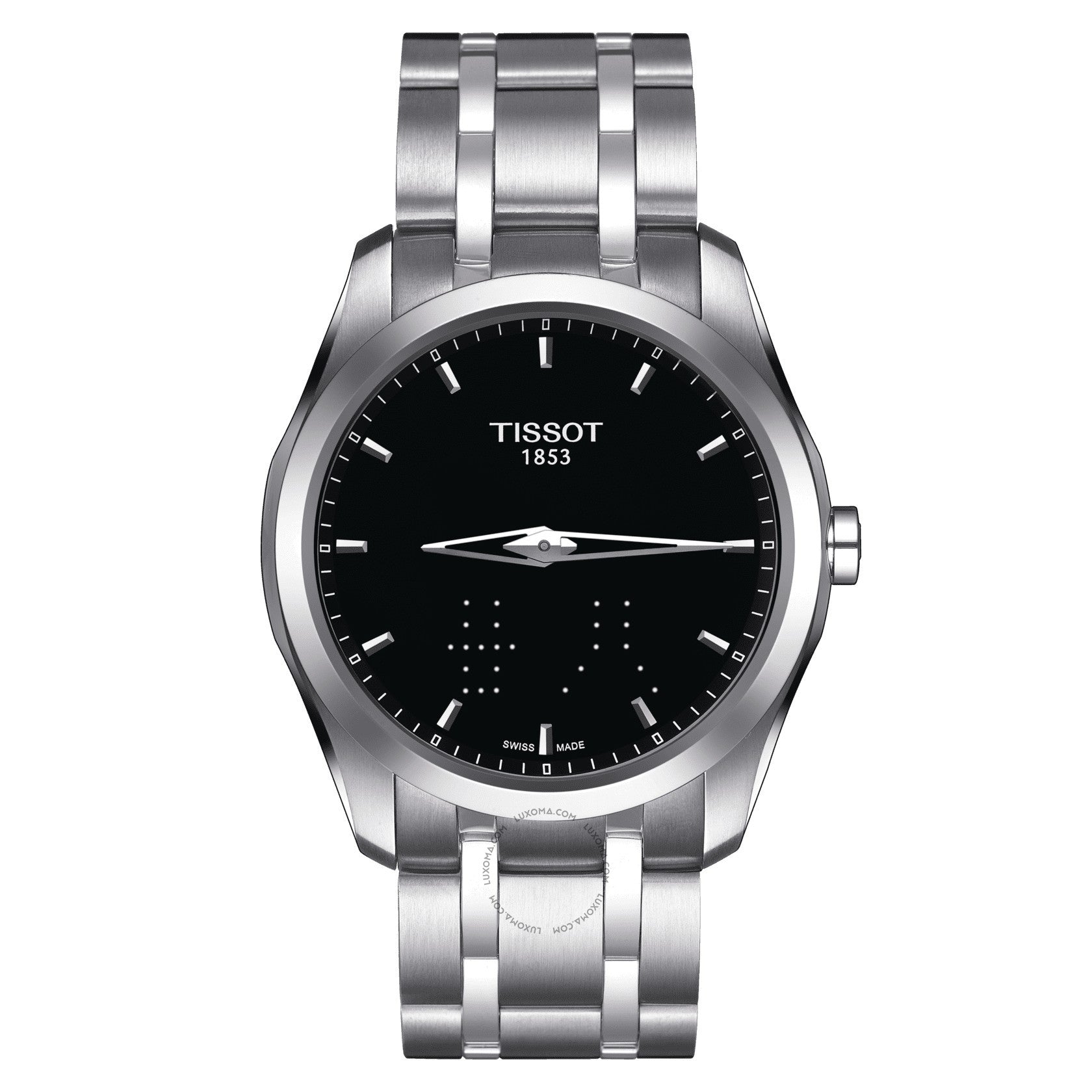 Tissot Couturier Quartz Black Dial Men's Watch T035.446.11.051.01