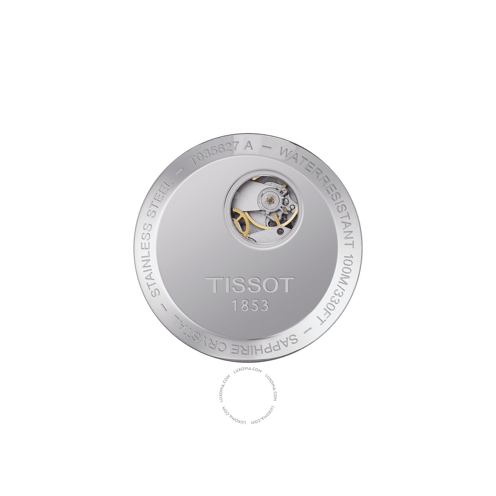 Tissot Tissot Couturier Chronograph Silver Dial Men's Watch T035.627.11.031.00