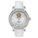 Tissot Lady Heart Flower Automatic White Mother of Pearl Dial Ladies Watch T050.207.17.117.05