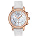 Tissot Dressport Chronograph White Mother of Pearl Dial Ladies Watch T050.217.67.117.01