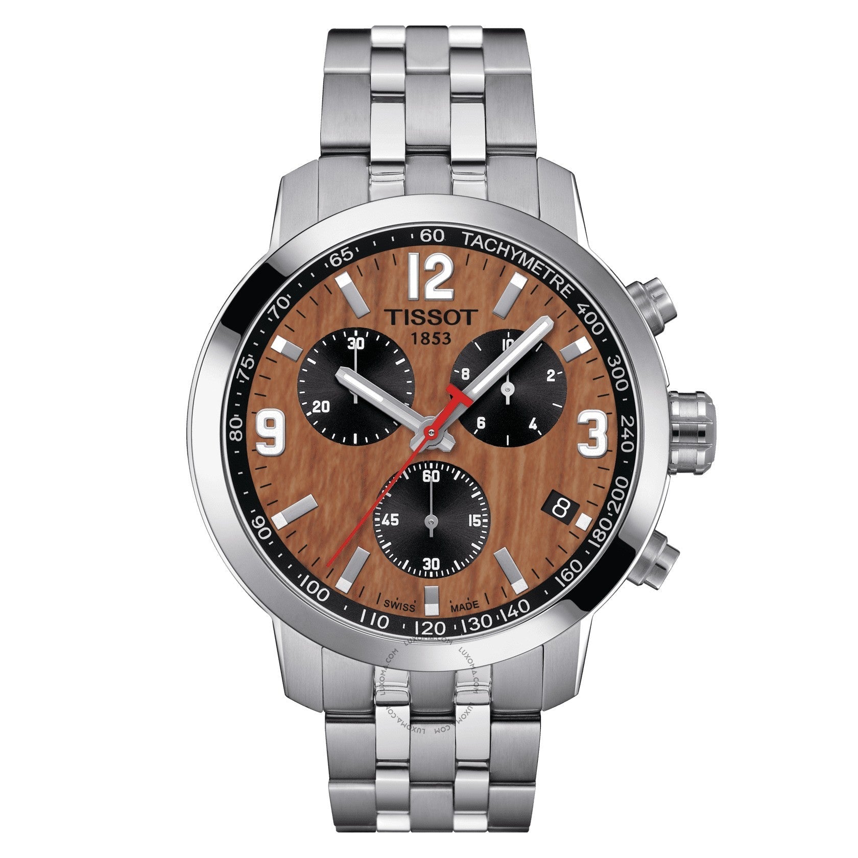 Tissot PRC 200 Basketball Chronograph Brown Dial Men's Watch T055.417.11.297.01