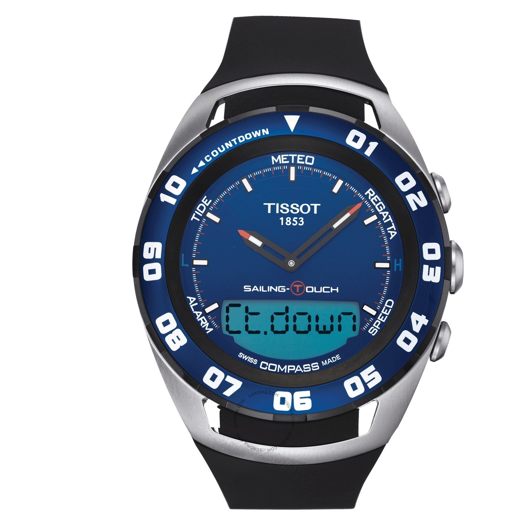 Tissot Sailing Touch Chronograph Blue Dial Men's Watch T056.420.27.041.00