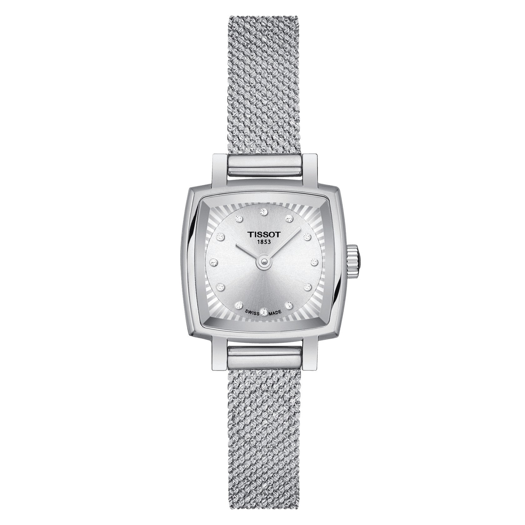 Tissot T-Lady Quartz Silver Dial Ladies Watch T058.109.11.036.00