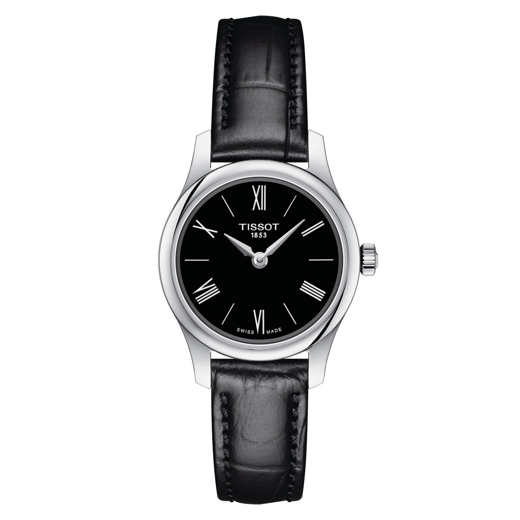 Tissot Tradition 5.5 Quartz Black Dial Ladies Watch T063.009.16.058.00