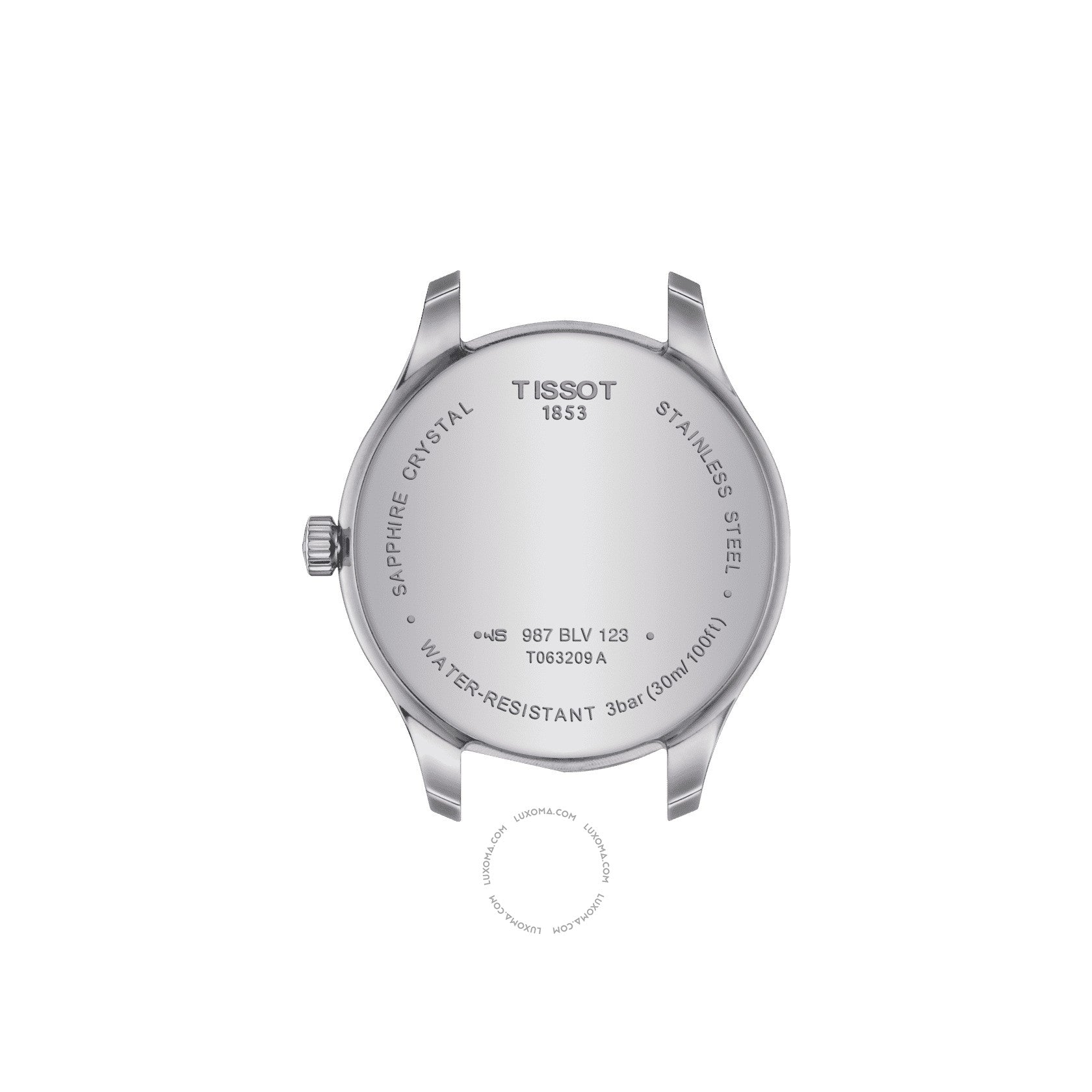 Tissot Tissot Tradition 5.5 Quartz Silver-tone Dial Ladies Watch T063.209.11.038.00