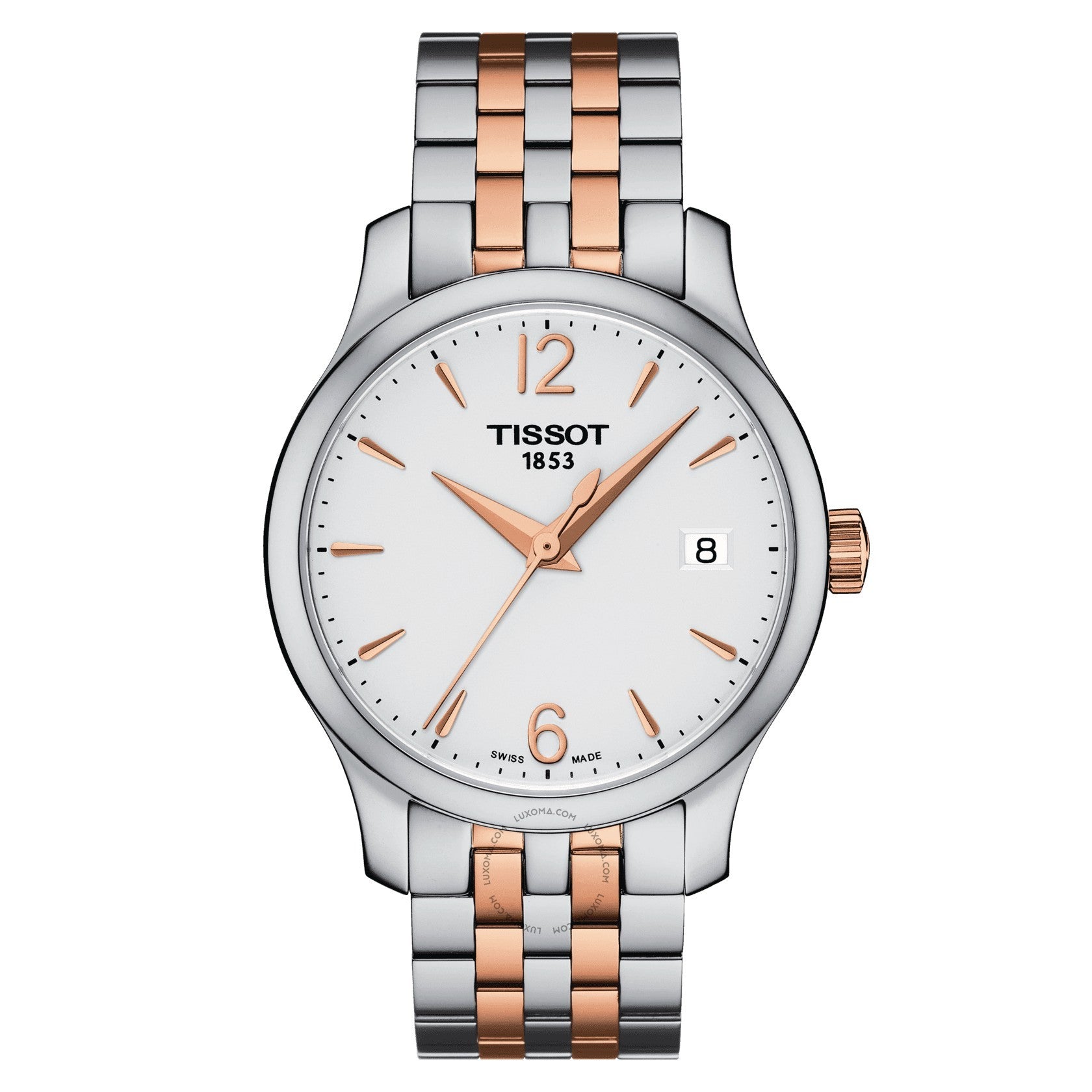 Tissot Tradition Quartz White Dial Ladies Watch T063.210.22.037.01