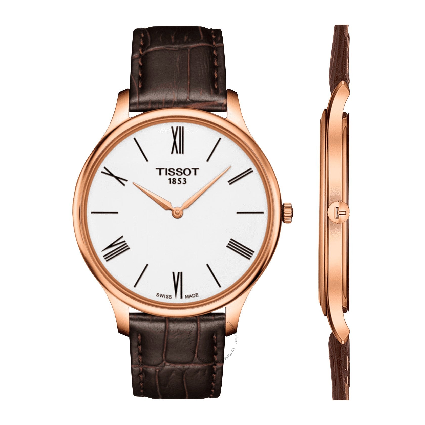 Tissot Tissot Tradition 5.5 Quartz White Dial Men's Watch T063.409.36.018.00