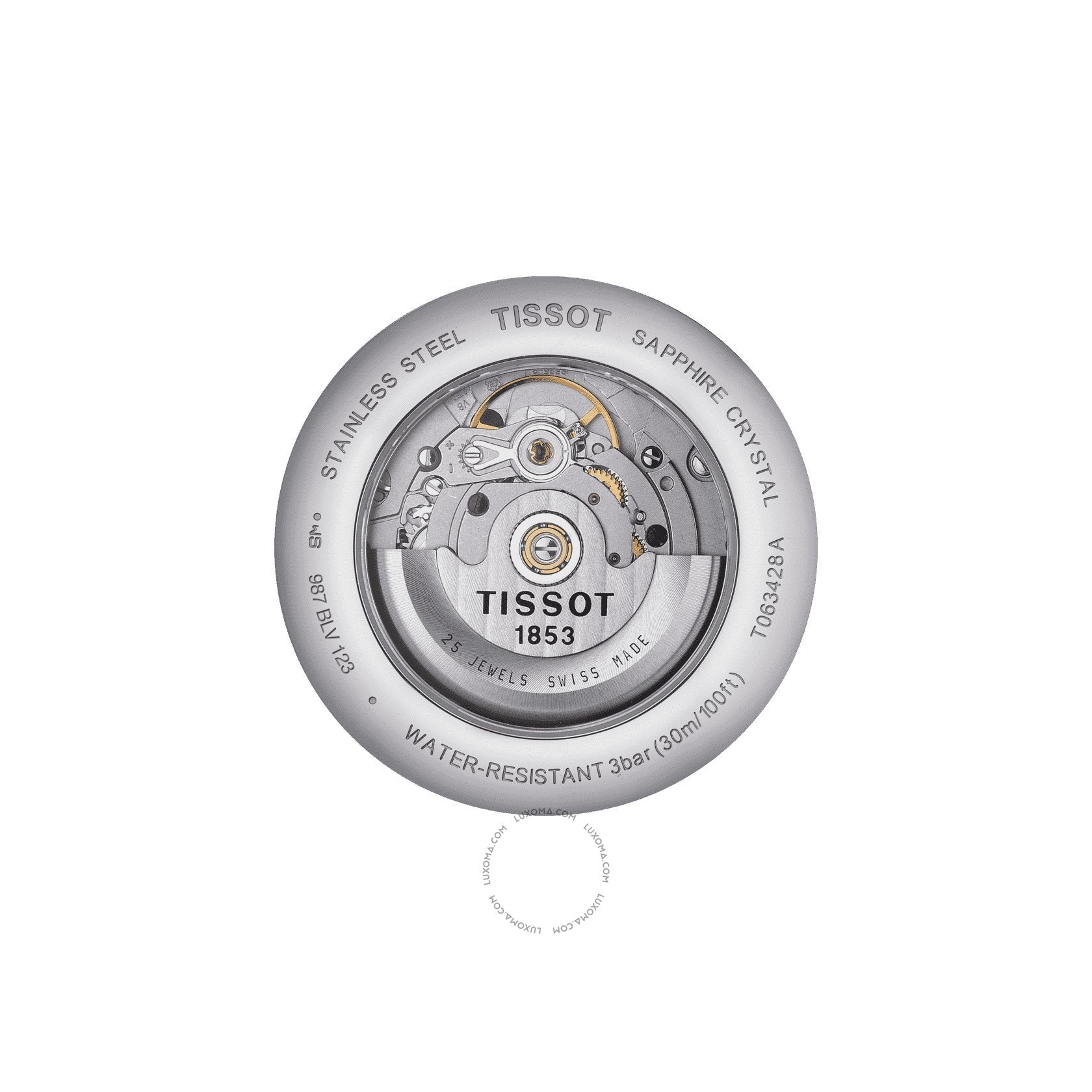 Tissot Tissot Tradition T-Classic Automatic Silver Dial Men's Watch T063.428.11.038.00
