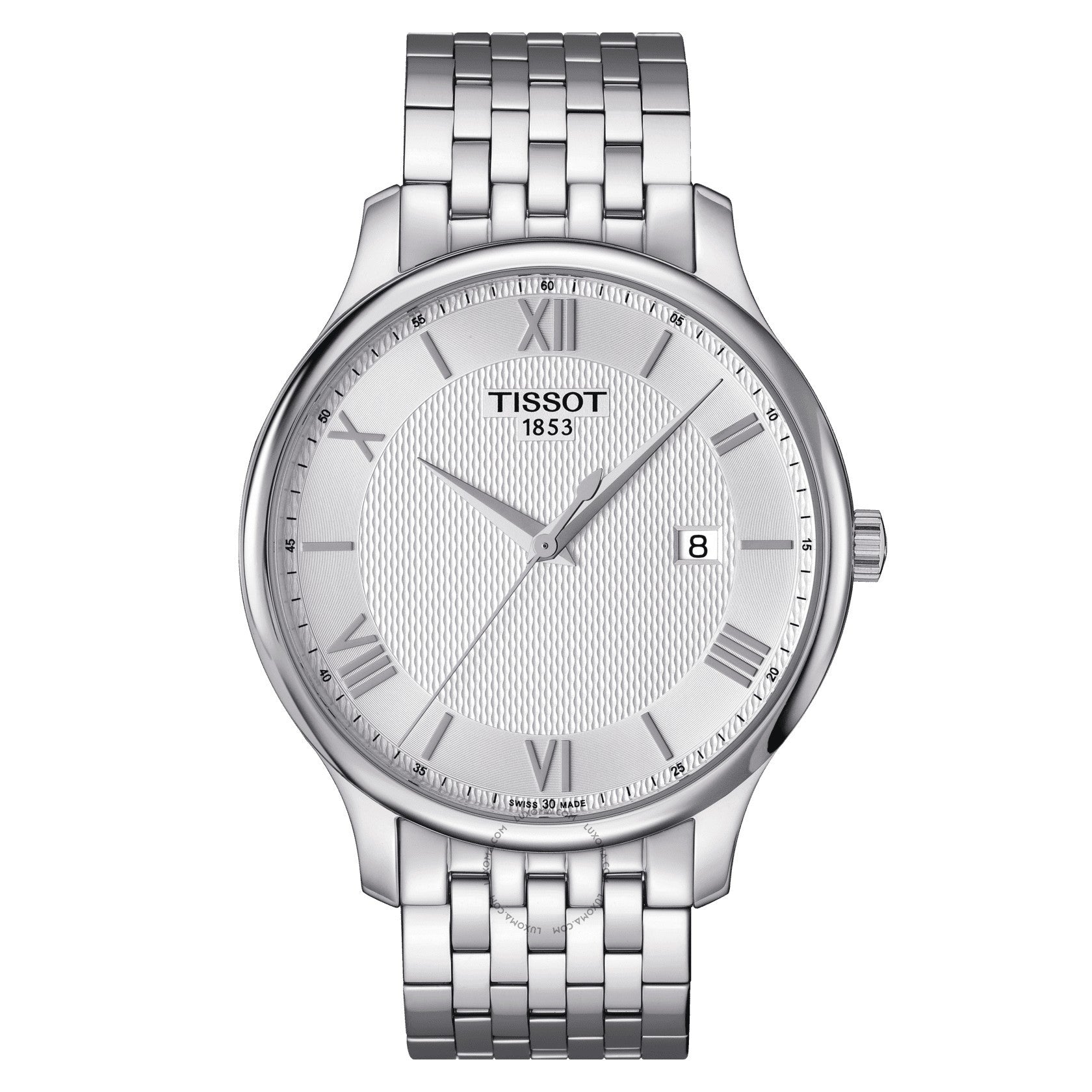 Tissot Tradition Quartz Silver Dial Men's Watch T063.610.11.038.00