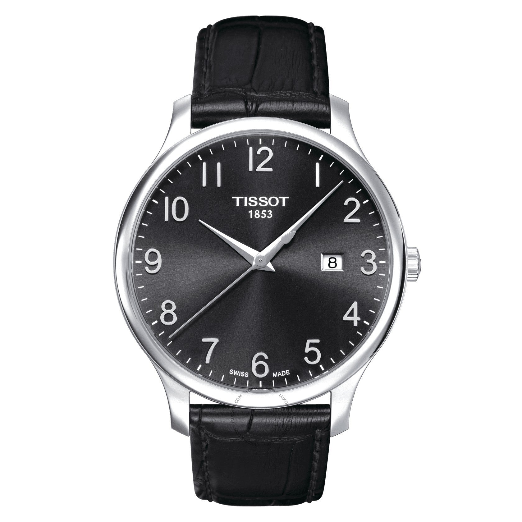 Tissot T-Classic Collection Quartz Black Dial Men's Watch T063.610.16.052.00