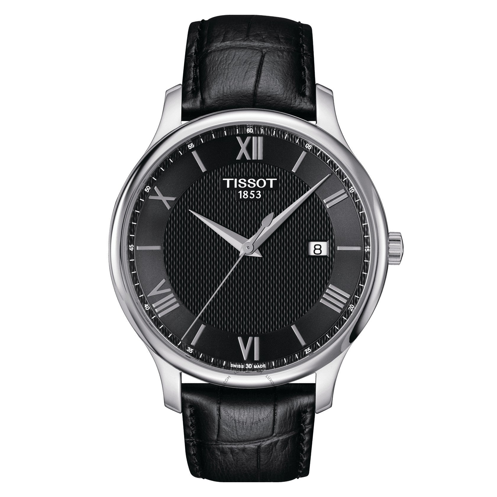 Tissot Tradition Quartz Black Dial Men's Watch T063.610.16.058.00