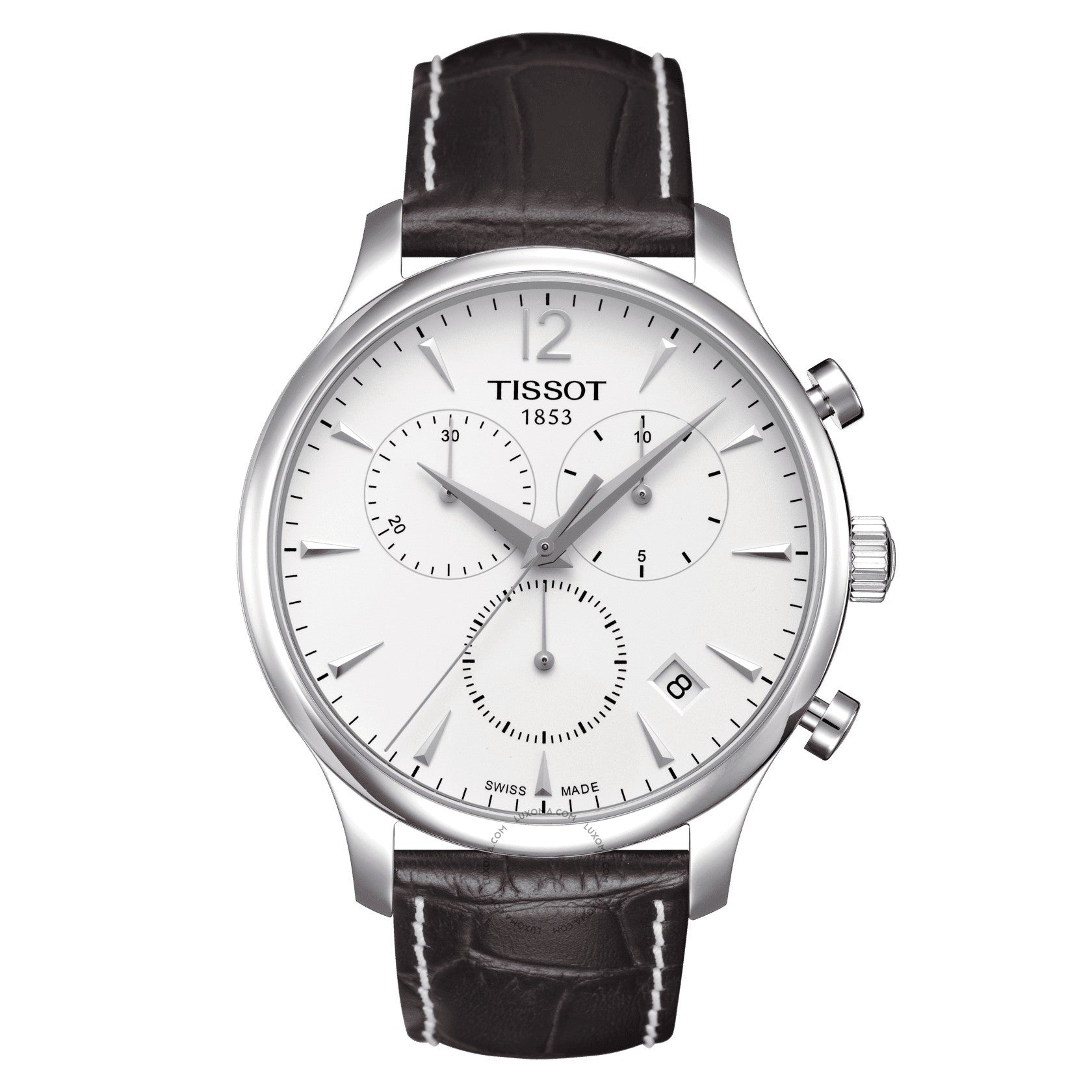 Tissot Tradition Chronograph Silver Dial Men's Watch T063.617.16.037.00